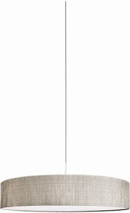 Szara lampa wisząca do salonu  TURED 18946/N                             