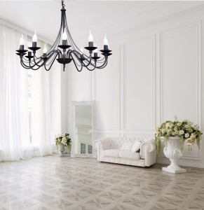 ROSSI czarny 1397R1/AX 12-ramienny