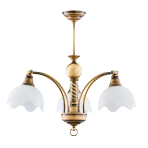 Żyrandol do salonu 3-ramienny JUPITO 13-JR 3/J