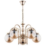 Stylowa lampa z kulami HIRE 128275/AA 5-płomienny    