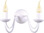 Podwójny stylowy biały kinkiet BARTO 13999/KA   