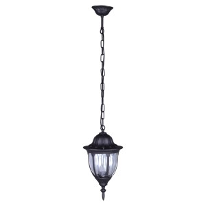 Czarna lampa do zawieszenia VASEO K-15007H/N/CZ/KA   