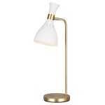 Stylowa biało-złota lampka nocna JOENO FE/J1OAN/TL/MW/EL