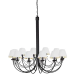 Okazały żyrandol 12-ramienny do dużych pomieszczeń PORSE 13522/62/KA 