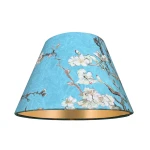 Niebieski abażur do lampki nocnej lub żyrandola 7S E14 10/20 wys 12 - VINCENT