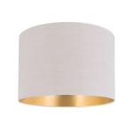 Abażur do lampy w kształcie walca 30cm surowy welur 9W E27 30 wys 20   
