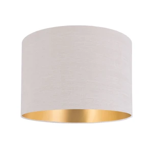 Abażur do lampy w kształcie walca 30cm surowy welur 9W E27 30 wys 20   