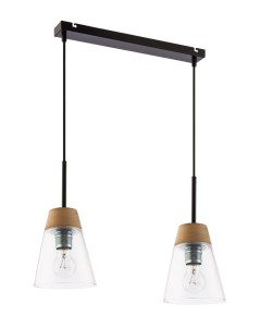 DOMNIO 11541/J zwis podwójny ze szklanymi kloszami