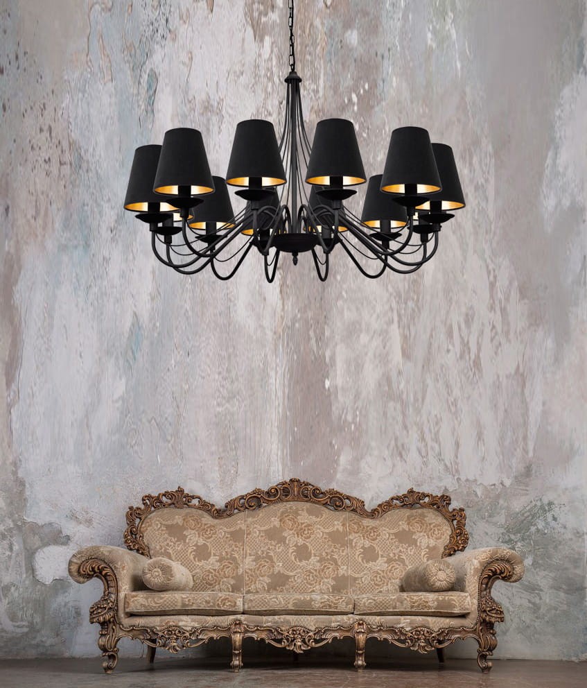 duzy-czarny-zyrandol-z-czarnymi-abazurami